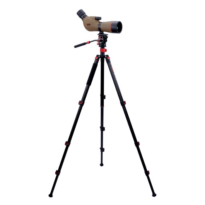 Vixen Spotting Scopes Geoma III ED65 Zoom M-174 Tripod Set —
