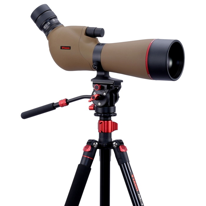 Vixen Spotting Scopes Geoma III ED80 Zoom M-174 Tripod Set