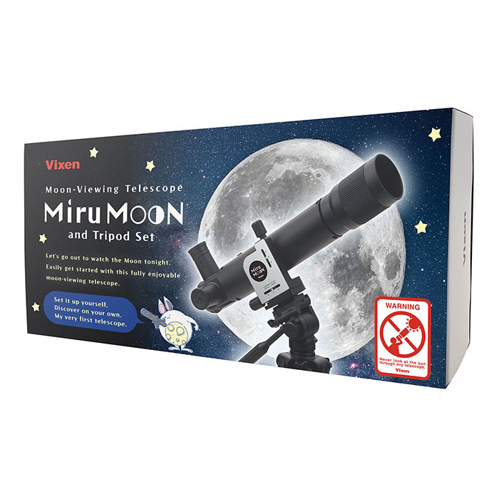 Vixen Telescope  Moon-Viewing Telescope MiruMOON and Tripod Set
