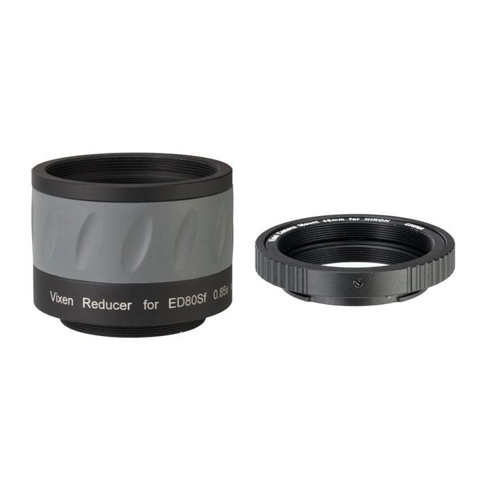 Vixen Telescope Focal Reducer for ED80Sf and Nikon Cameras —